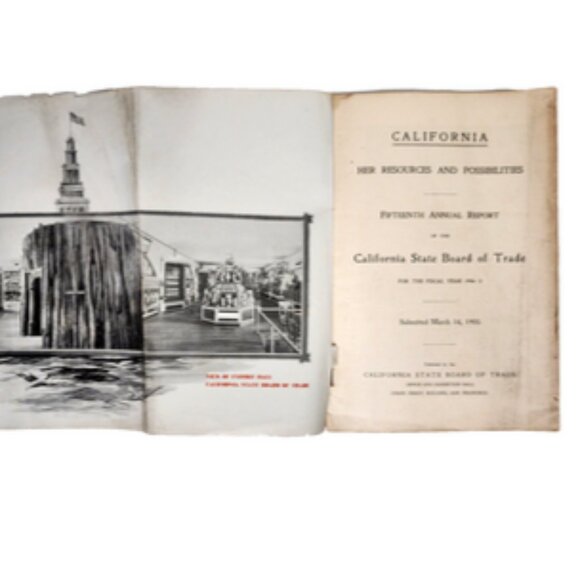 1904 California Her Resources and Possibilities 15th Annual Report - Picture 2 of 6